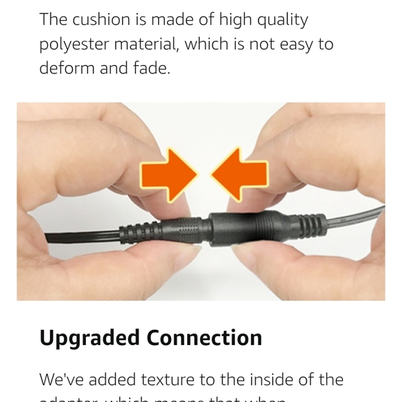 Black Massage Seat Cushion with Remote - Picture 6 of 7